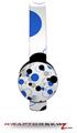 Lots of Dots Blue on White Decal Style Skin (fits Sol Republic Tracks Headphones - HEADPHONES NOT INCLUDED) 