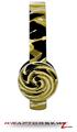 Alecias Swirl 02 Yellow Decal Style Skin (fits Sol Republic Tracks Headphones - HEADPHONES NOT INCLUDED) 