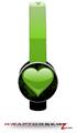 Glass Heart Grunge Green Decal Style Skin (fits Sol Republic Tracks Headphones - HEADPHONES NOT INCLUDED) 