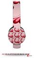Petals Red Decal Style Skin (fits Sol Republic Tracks Headphones - HEADPHONES NOT INCLUDED) 
