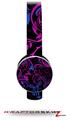 Twisted Garden Hot Pink and Blue Decal Style Skin (fits Sol Republic Tracks Headphones - HEADPHONES NOT INCLUDED) 