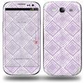Wavey Lavender - Decal Style Skin (fits Samsung Galaxy S III S3)