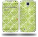 Wavey Sage Green - Decal Style Skin (fits Samsung Galaxy S IV S4)