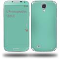 Solids Collection Seafoam Green - Decal Style Skin (fits Samsung Galaxy S IV S4)