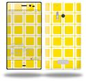 Squared Yellow - Decal Style Skin (fits Nokia Lumia 928)