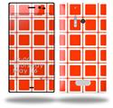 Squared Red - Decal Style Skin (fits Nokia Lumia 928)