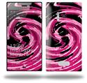 Alecias Swirl 02 Hot Pink - Decal Style Skin (fits Nokia Lumia 928)
