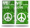 Love and Peace Green - Decal Style Skin (fits Nokia Lumia 928)