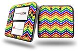 Zig Zag Rainbow - Decal Style Vinyl Skin fits Nintendo 2DS - 2DS NOT INCLUDED