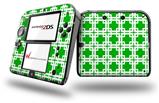 Boxed Green - Decal Style Vinyl Skin fits Nintendo 2DS - 2DS NOT INCLUDED