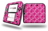 Wavey Fushia Hot Pink - Decal Style Vinyl Skin fits Nintendo 2DS - 2DS NOT INCLUDED