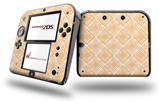Wavey Peach - Decal Style Vinyl Skin fits Nintendo 2DS - 2DS NOT INCLUDED