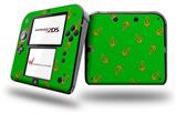 Anchors Away Green - Decal Style Vinyl Skin fits Nintendo 2DS - 2DS NOT INCLUDED