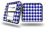 Houndstooth Royal Blue - Decal Style Vinyl Skin fits Nintendo 2DS - 2DS NOT INCLUDED