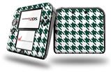 Houndstooth Hunter Green - Decal Style Vinyl Skin fits Nintendo 2DS - 2DS NOT INCLUDED