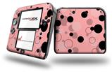 Lots of Dots Pink on Pink - Decal Style Vinyl Skin fits Nintendo 2DS - 2DS NOT INCLUDED