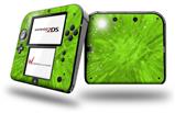 Stardust Green - Decal Style Vinyl Skin fits Nintendo 2DS - 2DS NOT INCLUDED