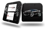 2010 Camaro RS Black - Decal Style Vinyl Skin fits Nintendo 2DS - 2DS NOT INCLUDED