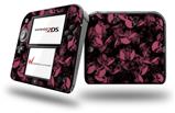 Skulls Confetti Pink - Decal Style Vinyl Skin fits Nintendo 2DS - 2DS NOT INCLUDED