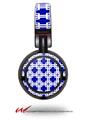 Decal style Skin Wrap for Sony MDR ZX100 Headphones Boxed Royal Blue (HEADPHONES  NOT INCLUDED)