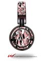 Decal style Skin Wrap for Sony MDR ZX100 Headphones WraptorCamo Digital Camo Pink (HEADPHONES  NOT INCLUDED)