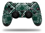 WraptorSkinz Skin compatible with Sony PS4 Dualshock Controller PlayStation 4 Original Slim and Pro Wavey Hunter Green (CONTROLLER NOT INCLUDED)