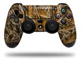 WraptorSkinz Skin compatible with Sony PS4 Dualshock Controller PlayStation 4 Original Slim and Pro WraptorCamo Grassy Marsh Camo Orange (CONTROLLER NOT INCLUDED)