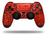 WraptorSkinz Skin compatible with Sony PS4 Dualshock Controller PlayStation 4 Original Slim and Pro Stardust Red (CONTROLLER NOT INCLUDED)