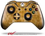 Decal Style Skin for Microsoft XBOX One Wireless Controller Triangle Mosaic Orange - (CONTROLLER NOT INCLUDED)