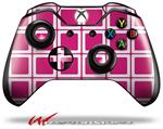 Decal Style Skin for Microsoft XBOX One Wireless Controller Squared Fushia Hot Pink - (CONTROLLER NOT INCLUDED)