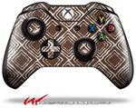 Decal Style Skin for Microsoft XBOX One Wireless Controller Wavey Chocolate Brown - (CONTROLLER NOT INCLUDED)