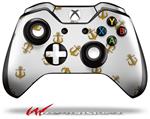 Decal Style Skin for Microsoft XBOX One Wireless Controller Anchors Away White - (CONTROLLER NOT INCLUDED)