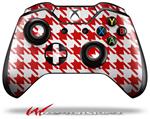 Decal Style Skin for Microsoft XBOX One Wireless Controller Houndstooth Red - (CONTROLLER NOT INCLUDED)