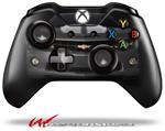 Decal Style Skin for Microsoft XBOX One Wireless Controller 2010 Chevy Camaro Cyber Gray - White Stripes on Black - (CONTROLLER NOT INCLUDED)