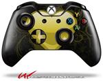 Decal Style Skin for Microsoft XBOX One Wireless Controller Glass Heart Grunge Yellow - (CONTROLLER NOT INCLUDED)