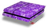Vinyl Decal Skin Wrap compatible with Sony PlayStation 4 Original Console Triangle Mosaic Purple (PS4 NOT INCLUDED)