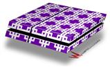 Vinyl Decal Skin Wrap compatible with Sony PlayStation 4 Original Console Boxed Purple (PS4 NOT INCLUDED)