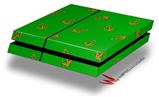 Vinyl Decal Skin Wrap compatible with Sony PlayStation 4 Original Console Anchors Away Green (PS4 NOT INCLUDED)
