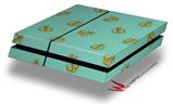 Vinyl Decal Skin Wrap compatible with Sony PlayStation 4 Original Console Anchors Away Seafoam Green (PS4 NOT INCLUDED)