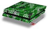 Vinyl Decal Skin Wrap compatible with Sony PlayStation 4 Original Console HEX Mesh Camo 01 Green Bright (PS4 NOT INCLUDED)