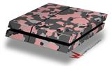 Vinyl Decal Skin Wrap compatible with Sony PlayStation 4 Original Console WraptorCamo Old School Camouflage Camo Pink (PS4 NOT INCLUDED)