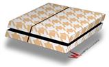 Vinyl Decal Skin Wrap compatible with Sony PlayStation 4 Original Console Houndstooth Peach (PS4 NOT INCLUDED)