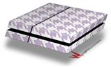 Vinyl Decal Skin Wrap compatible with Sony PlayStation 4 Original Console Houndstooth Lavender (PS4 NOT INCLUDED)
