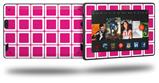 Squared Fushia Hot Pink - Decal Style Skin fits 2013 Amazon Kindle Fire HD 7 inch