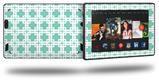 Boxed Seafoam Green - Decal Style Skin fits 2013 Amazon Kindle Fire HD 7 inch