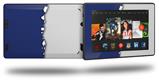Ripped Colors Blue Gray - Decal Style Skin fits 2013 Amazon Kindle Fire HD 7 inch