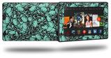 Scattered Skulls Seafoam Green - Decal Style Skin fits 2013 Amazon Kindle Fire HD 7 inch