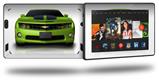 2010 Chevy Camaro Green - Black Stripes - Decal Style Skin fits 2013 Amazon Kindle Fire HD 7 inch