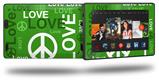 Love and Peace Green - Decal Style Skin fits 2013 Amazon Kindle Fire HD 7 inch
