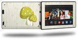 Mushrooms Yellow - Decal Style Skin fits 2013 Amazon Kindle Fire HD 7 inch